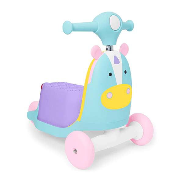 Skip Hop Zoo 3-In-1 Ride-On Toy - Unicorn