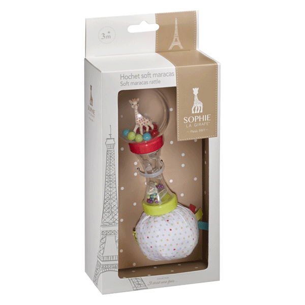 Sophie La Girafe - Soft Maracas Rattle