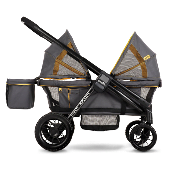 Evenflo Pivot Xplore All-Terrain Stroller Wagon - Adventure Grey