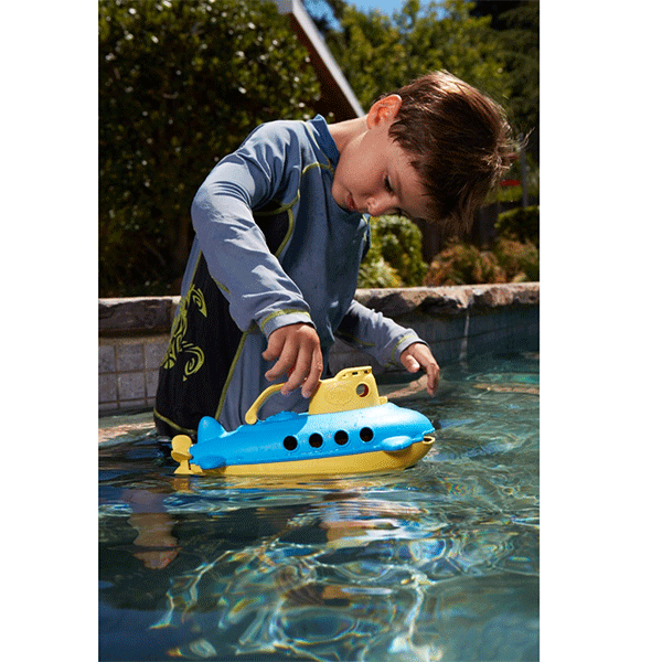 Green Toys Submarine - Yellow Handle