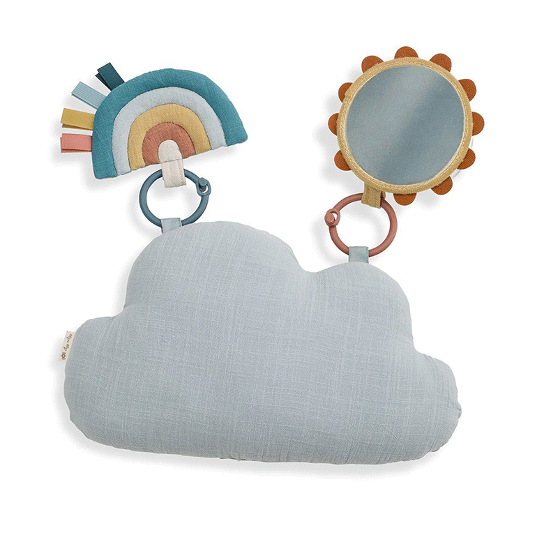 Itzy Ritzy Bitzy Bespoke Ritzy Tummy Time Play Mat - Rainbow