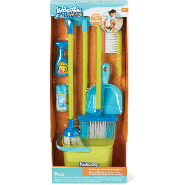 Kidoozie Cleaning Essentials Playset