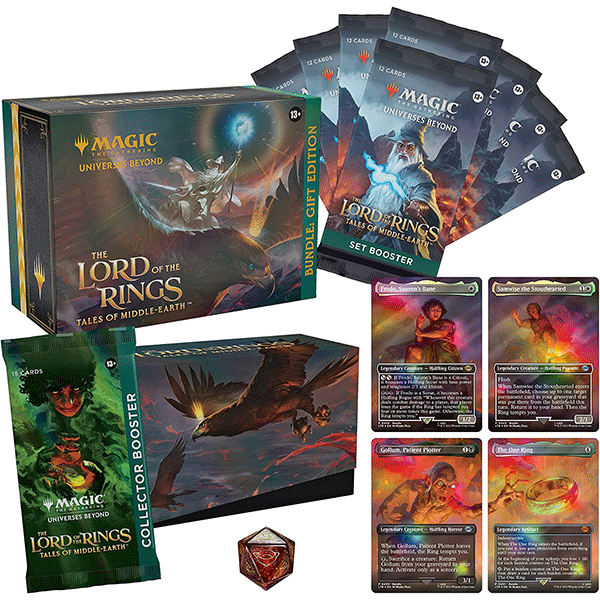 Magic The Gathering The Lord of The Rings: Tales of Middle-Earth Gift Bundle Edition