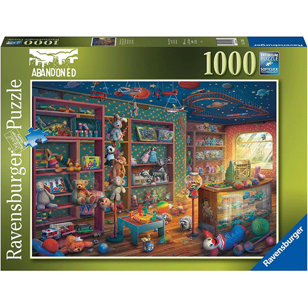 Ravensburger Abandoned Places: Tattered Toy Store 1000 Piece Puzzle