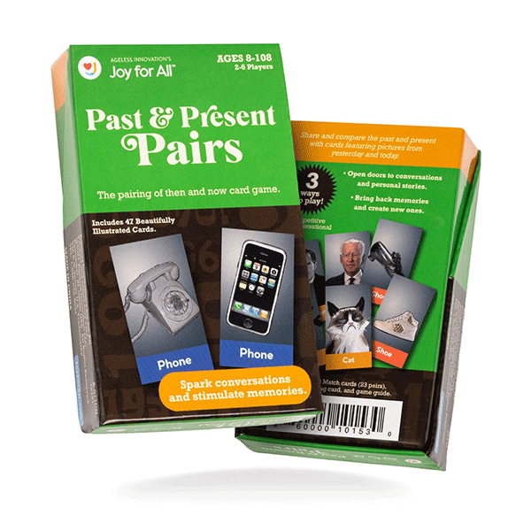 Ageless Innovation Joy For All - Past and Present Pairs Game