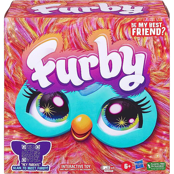 Furby Coral Plush Interactive Toy