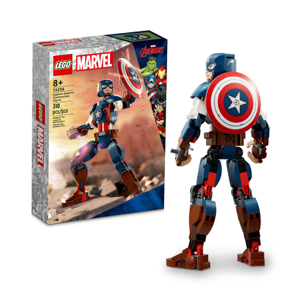LEGO® Marvel 76258 Captain America Construction Figure