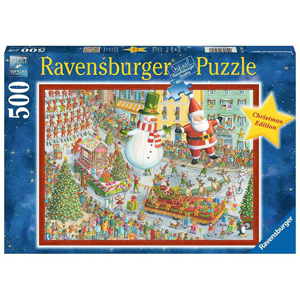Ravensburger Here Comes Christmas! 500 Piece Puzzle