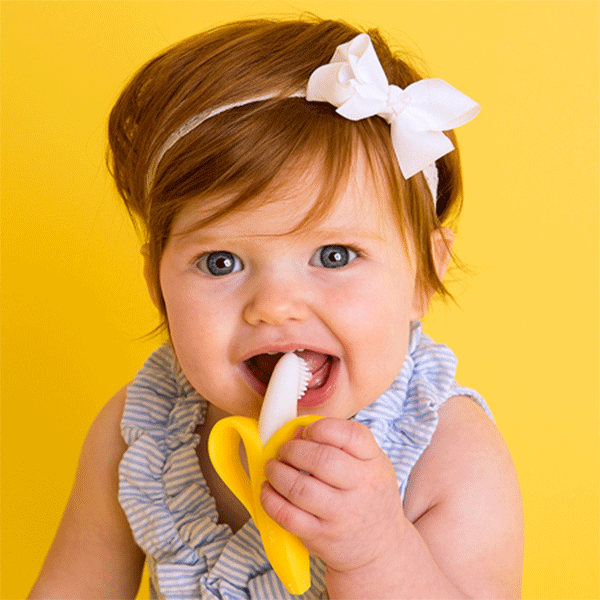 Baby Banana Infant Teething Toothbrush