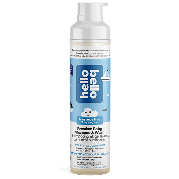 Hello Bello Extra Gentle Shampoo & Body Wash 10 oz. - Fragrance Free