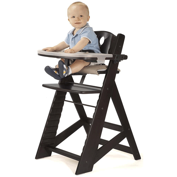 Keekaroo height right high chair sales with tray