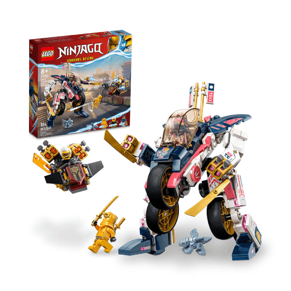 LEGO® NINJAGO® 71792 Sora's Transforming Mech Bike Racer