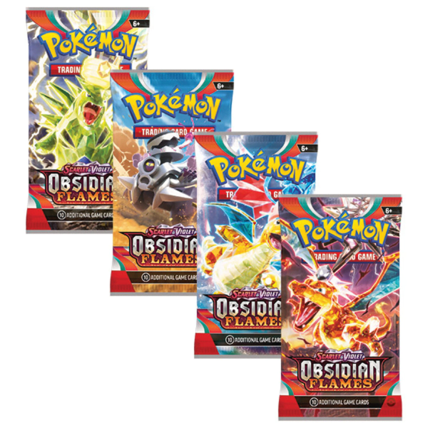 Pokémon TCG: Scarlet & Violet-Obsidian Flames Booster Pack (Individual)