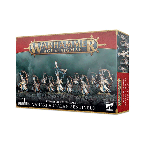 Warhammer Age of Sigmar Lumineth Realm-Lords Vanari Auralan Sentinels