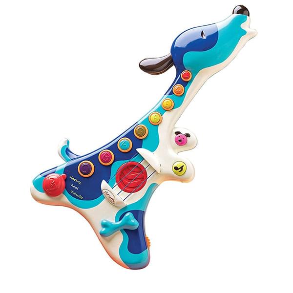 Open Box B. Toys B. Woofer Hound Dog Guitar