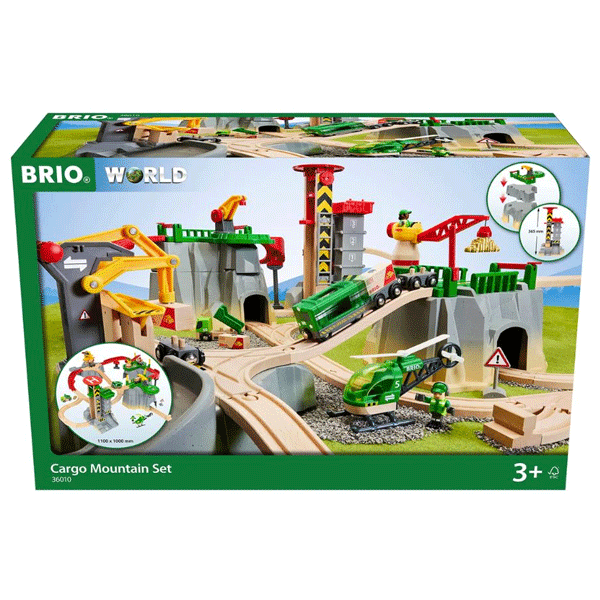 Brio World Cargo Mountain Set