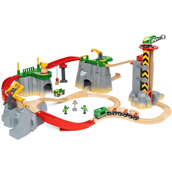 Brio World Cargo Mountain Set