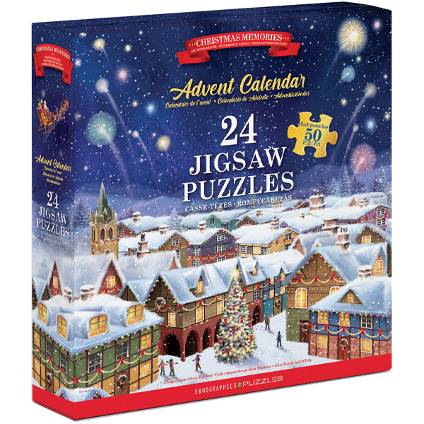Eurographics Jigsaw Puzzle Advent Calendar - Christmas Memories