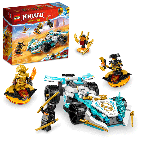 LEGO® NINJAGO® 71791 Zane’s Dragon Power Spinjitzu Race Car