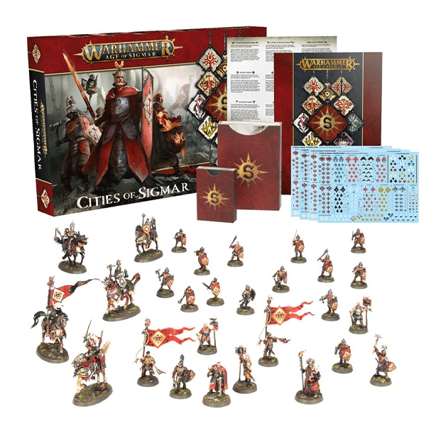 Discontinued Warhammer Age of Sigmar: Cities of Sigmar Army Set
