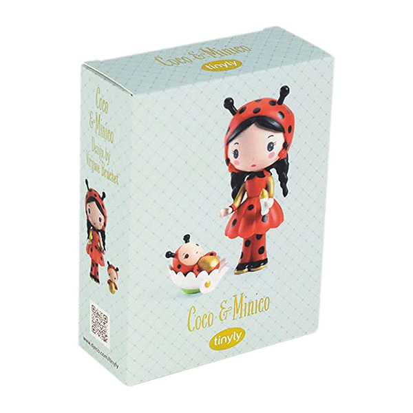 Djeco Tinyly - Coco and Minico Figurine Set