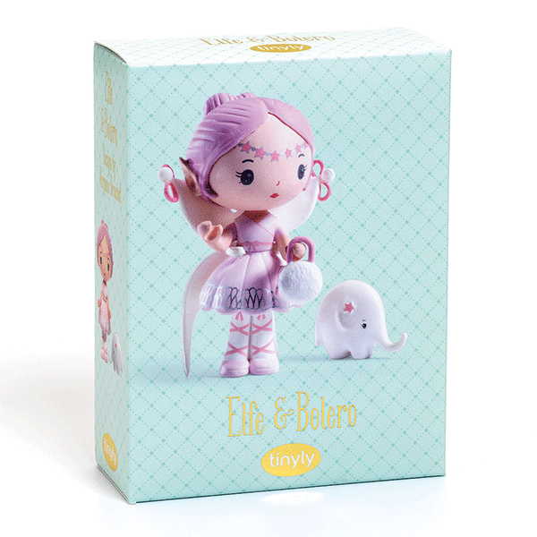 Djeco Tinyly - Elfe and Bolero Figurine Set