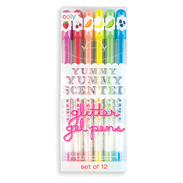 Yummy Scented Glitter Gel Pens