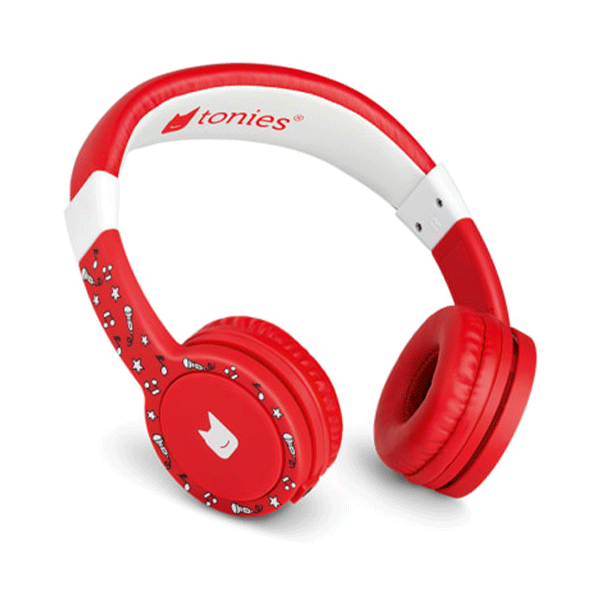 Tonies Foldable Wired Headphones - Red