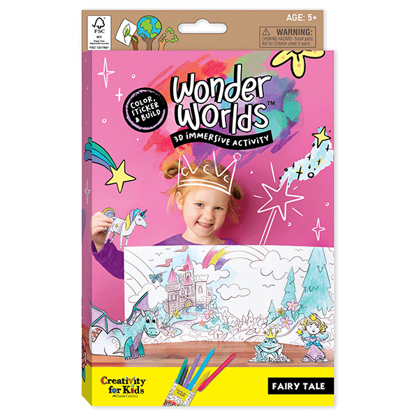 Creativity for Kids Wonder Worlds Fairy Tale 3D Craft Kit