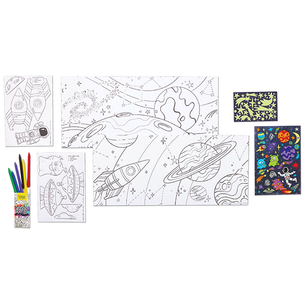 Creativity for Kids Wonder Worlds Space Exploration 3D Craft Kit