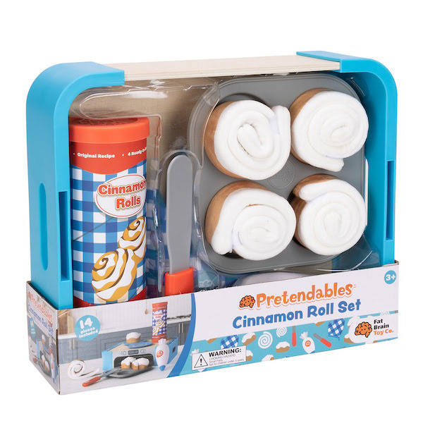 Fat Brain Toys Pretendables Cinnamon Roll Set