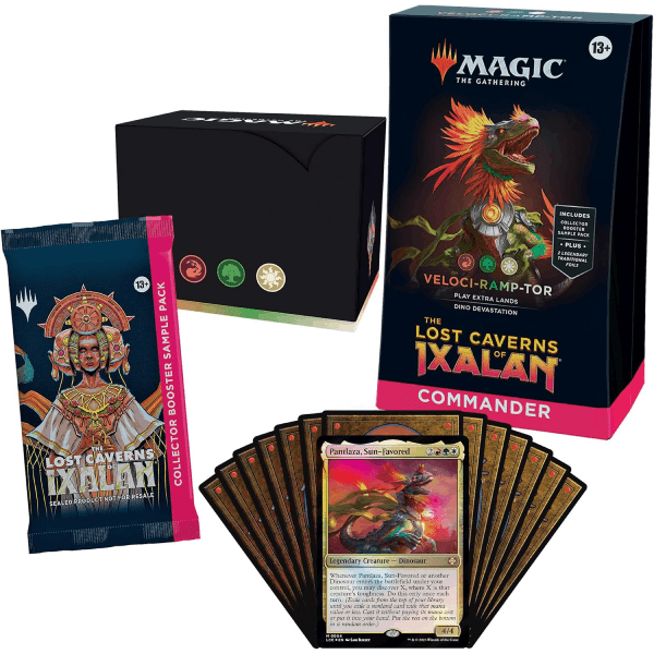 Magic: the Gathering The Lost Caverns of Ixalan - Veloci-ramp-tor Commander Deck