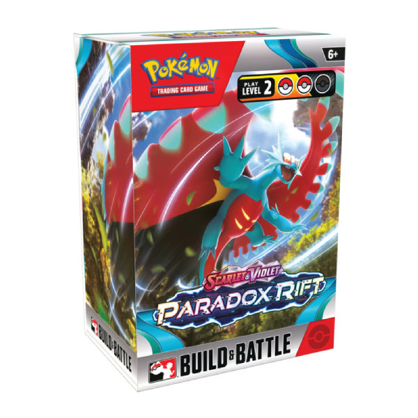 Pokémon TCG: Scarlet & Violet Paradox Rift Build and Battle Box