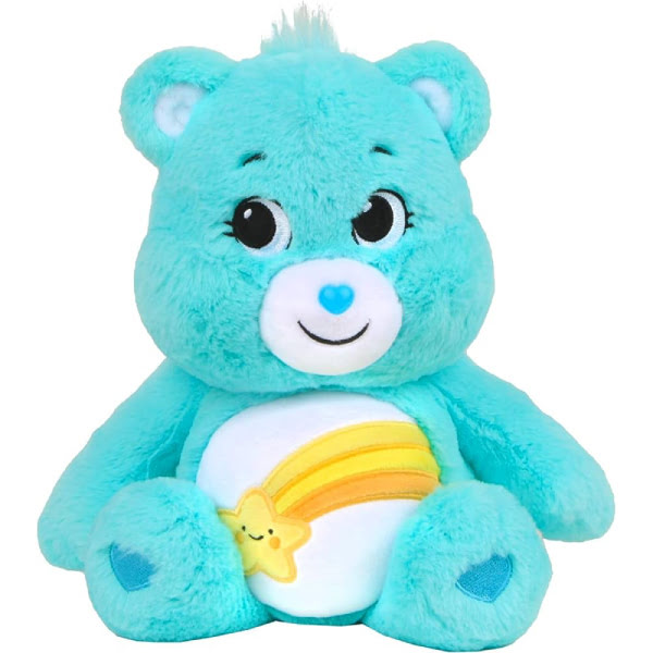 Schylling Care Bears Medium Bean Plush - Wish Bear