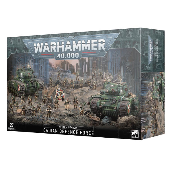 Discontinued Warhammer 40,000: Astra Militarum Cadian Defence Force