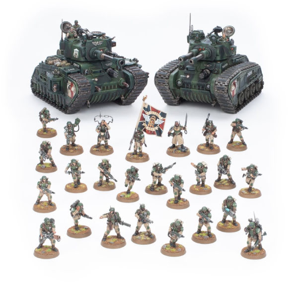 Discontinued Warhammer 40,000: Astra Militarum Cadian Defence Force