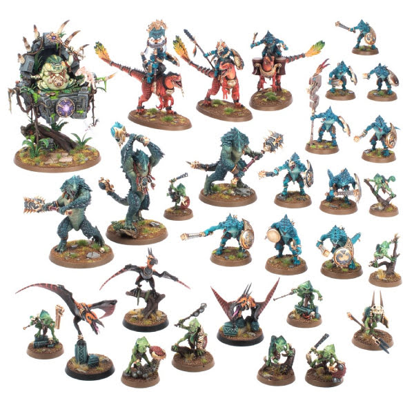 Discontinued Warhammer Age of Sigmar: Battleforce: Seraphon - Primordial Starhost
