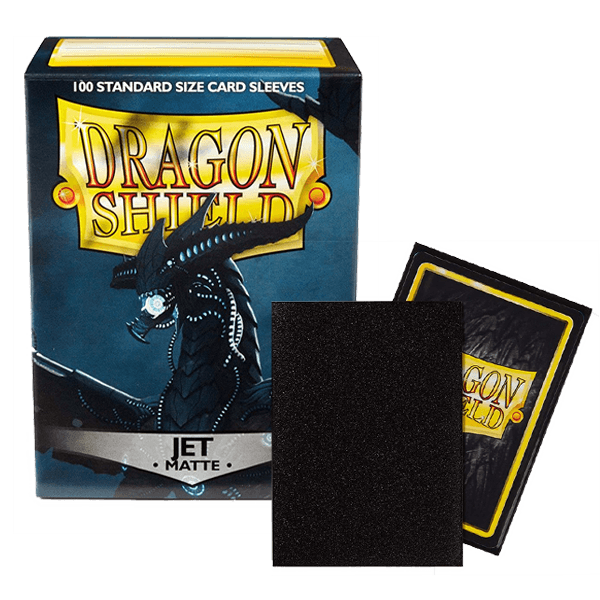 Dragon Shield: Matte Jet Card Sleeves (100 count)