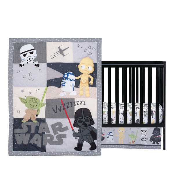 Baby yoda crib bedding on sale