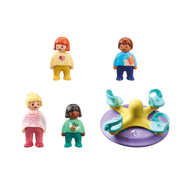 Playmobil 1.2.3 Children's Carousel