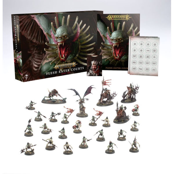 Discontinued Warhammer Age of Sigmar Flesh-Eater Courts Army Set