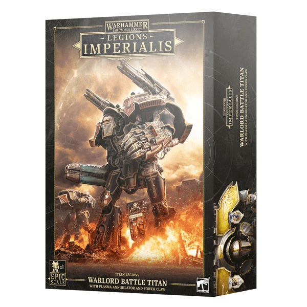 Warhammer: The Horus Heresy Legions Imperialis -  Warlord Titan with Plasma Annihilator and Power Claw