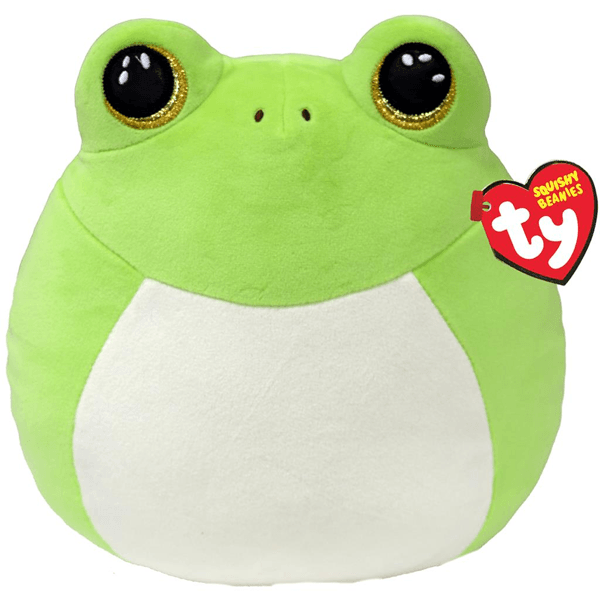 Ty Squishy Beanies - Snapper Frog  (Large 14