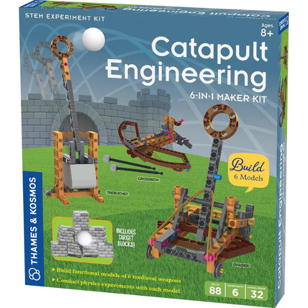 Thames & Kosmos Catapult Engineering: 6-in-1 Maker Kit