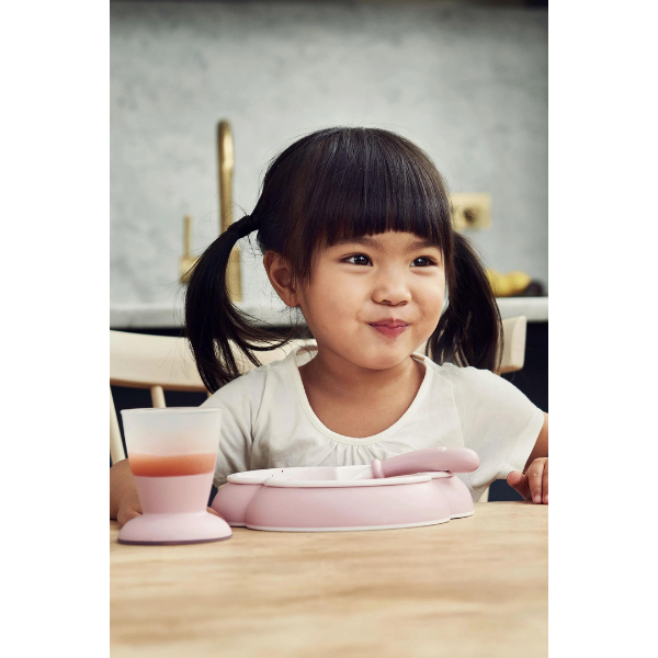 BabyBjorn Feeding Set 4 Pieces Pink JR Toy Company