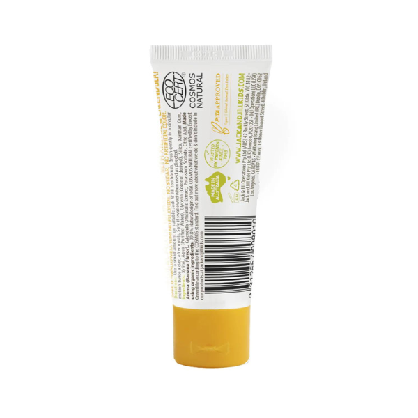 Jack N' Jill Natural Kids Toothpaste - Banana