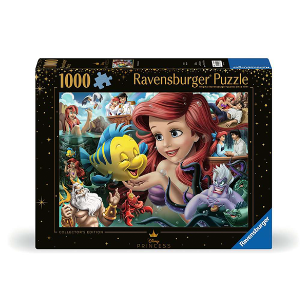 Ravensburger Disney Collector's Edition Heroines: The Little Mermaid 1000 Piece Puzzle