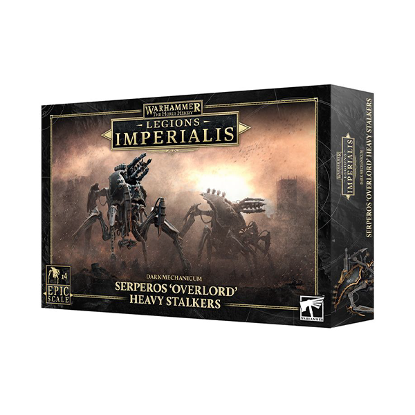 Warhammer: The Horus Heresy – Legion Imperialis – Dark Mech Seperos Overlord Heavy Stalkers