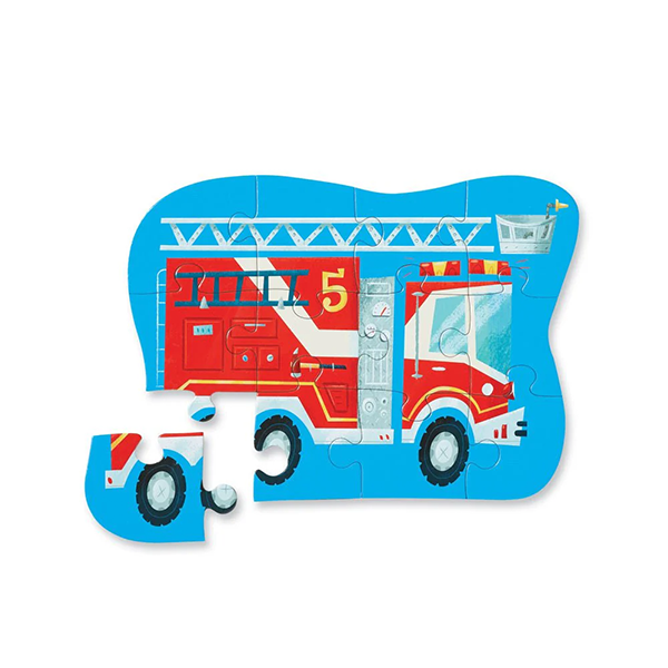Crocodile Creek 12pc Mini Puzzle - Fire Truck