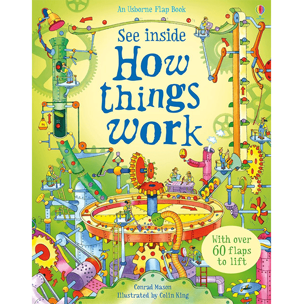 See Inside How Things Work Hardcover Book